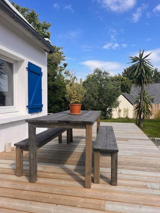 Maison Bretonne Renovee A Neuf - Terrasse Plein Sud - Proche Plage Perros-Guirec Esterno foto