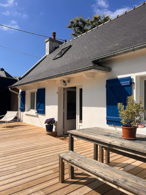 Maison Bretonne Renovee A Neuf - Terrasse Plein Sud - Proche Plage Perros-Guirec Esterno foto